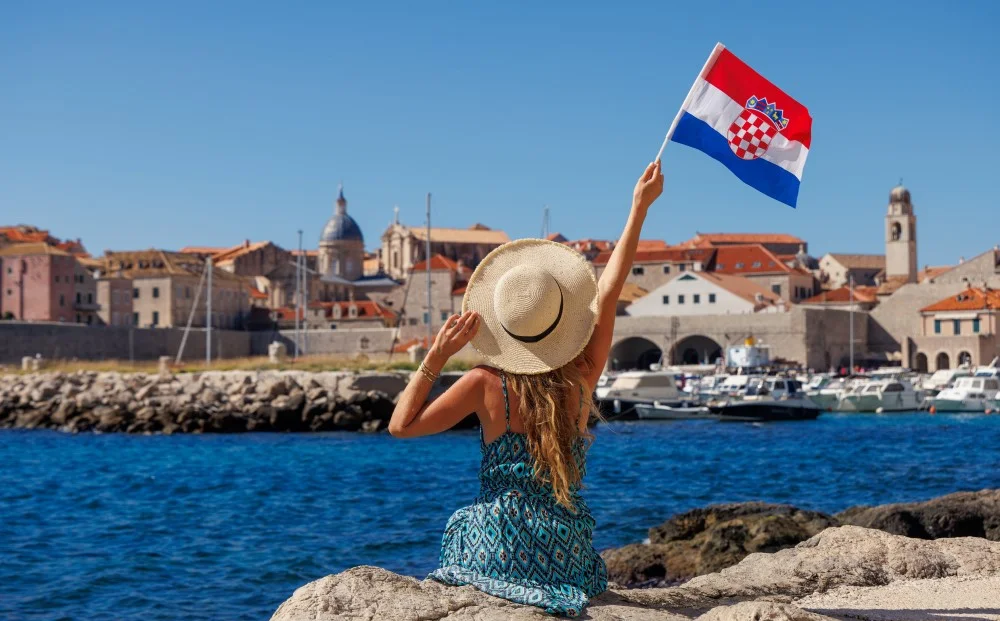 Kvinde i Kroatien