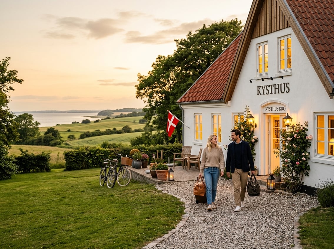 Gør en kort ferie til noget særligt med en overnatning i Danmark